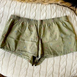 Women’s Sleep Short Boxers Size Large